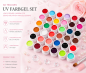 Preview: 36 tlg. UV Farbgele Set